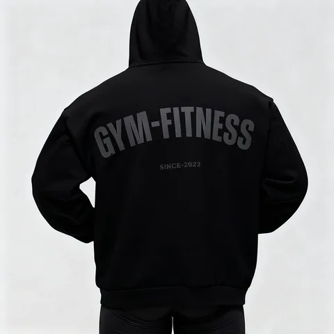 Coming Soon oversized hoodie sample option