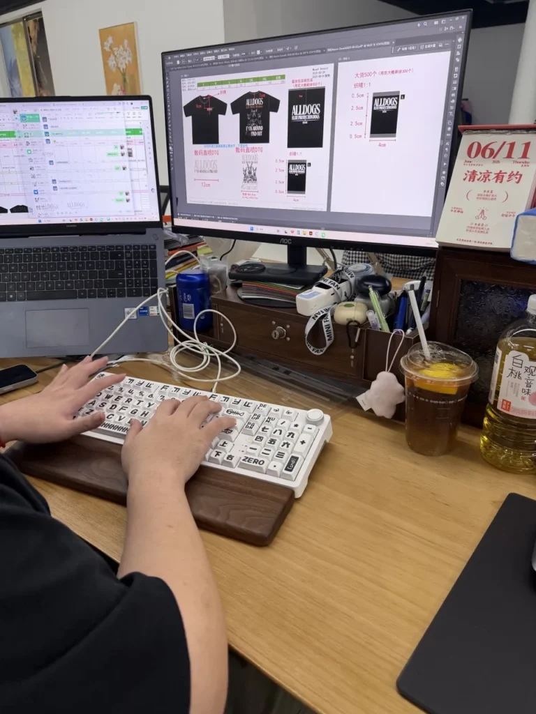Tech pack customization for custom activewear and streetwear development