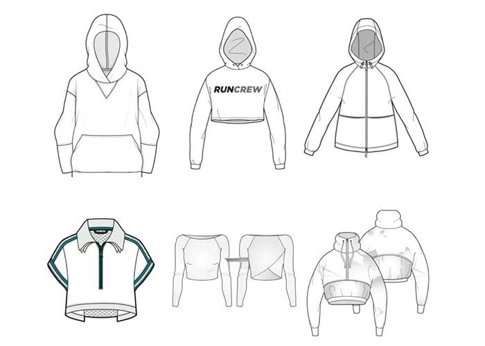 Activewear design review for custom tank top development