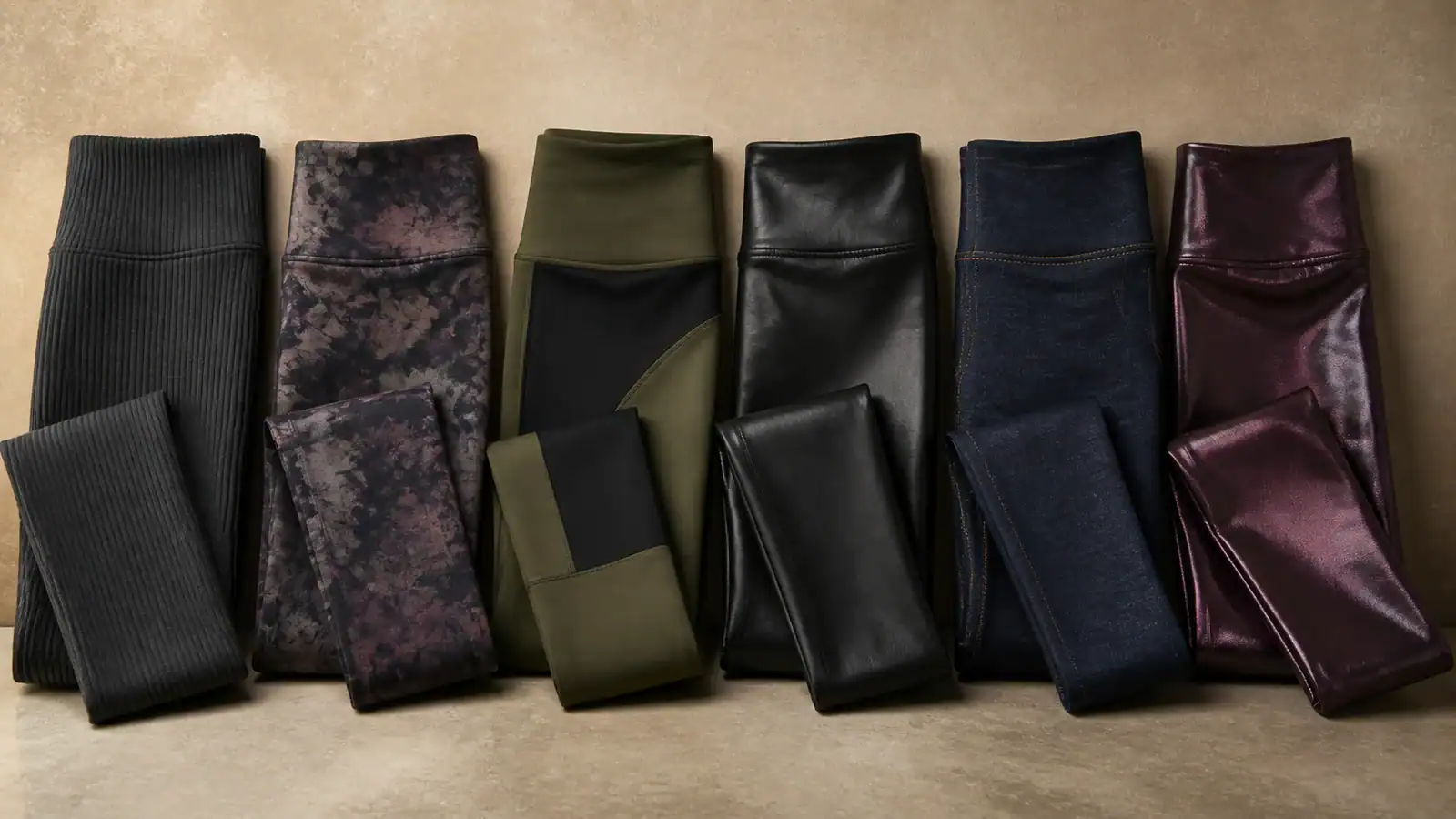 Assorted fabric samples for custom clothing manufacturing and design.