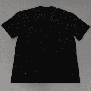 Wholesale Custom Men's Oversize Cotton T-shirts High Quality Rhinestone Vintage Shirts Hip Hop Streetwear Heavyweight Shirts