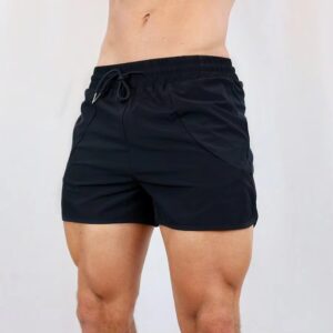 Direct From Manufacturer Quick Drying Breathable Elastic Fitness Shorts for Men Cotton Three-Quarter Pants Washed Decoration