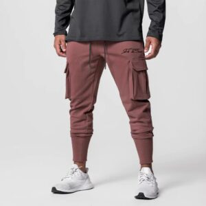 High Quality Custom Joggers Men Pants Blank Gym Fitness Training Running Breathable Long Pocket Pants for Men