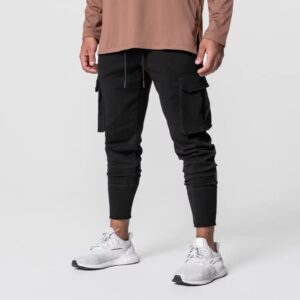 High Quality Custom Joggers Men Pants Blank Gym Fitness Training Running Breathable Long Pocket Pants for Men