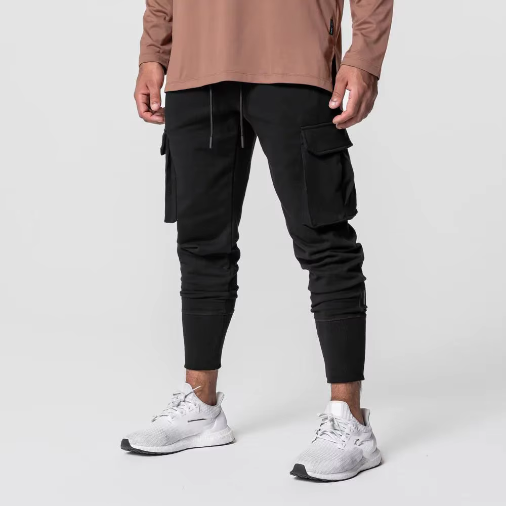 High Quality Custom Joggers Men Pants Blank Gym Fitness Training Running Breathable Long Pocket Pants for Men