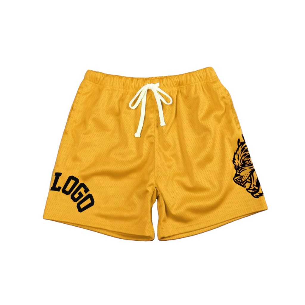 2023 New Men's Fashion Beach Shorts Mesh Quick Dry Multi-color Sports Quarterspolyester and Elastane Sports Shorts Pants Men