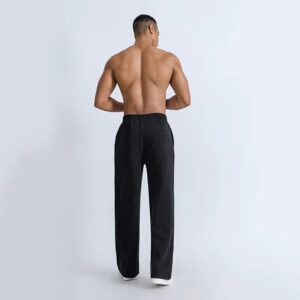 Custom 400 GSM Blank Straight Leg Joggers Pants for Men Baggy  Flared  Baggy Sample Jogger Pants for Men Joggers Men