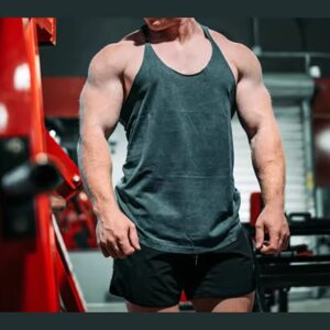 Wholesale Custom Men's Sport Vest Gym Fitness Workout Muscle Fashion Plus Size Cotton Tank Tops and Stringers