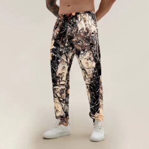 Custom Men's Plus Size Athletic Pant 280grams 80%Cotton 20%Polyester Digital Print Knitted Personalized Wholesale Jogging Pants
