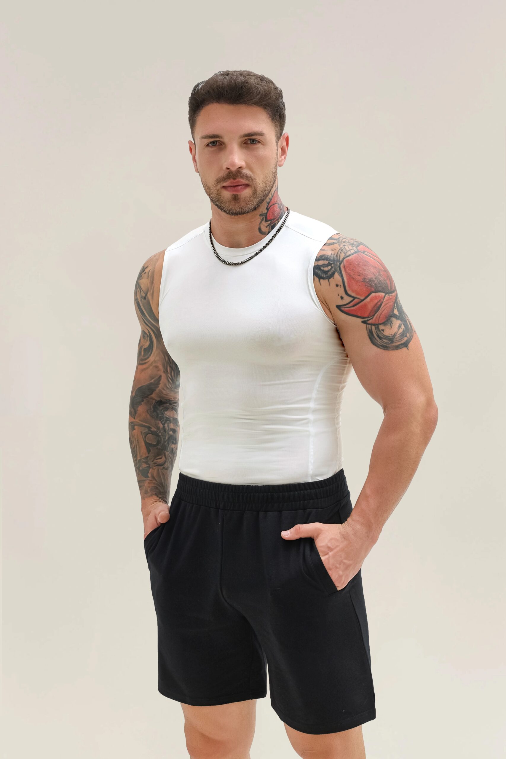 Custom Mens logo Men Gym tank Top Muscle Sleeveless Running Stringer Fitness Sports Workout Vest for Men