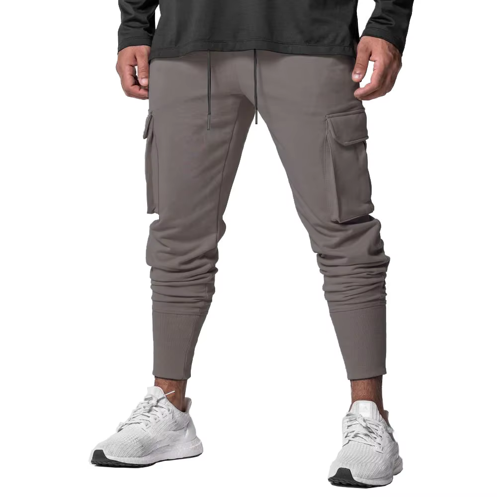 High Quality Custom Joggers Men Pants Blank Gym Fitness Training Running Breathable Long Pocket Pants for Men