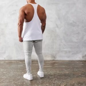 Men's Custom logo Sport Gym tank Top Stringers and Tanks  Quick Dry Workout for Sleeveless Men tank Tops