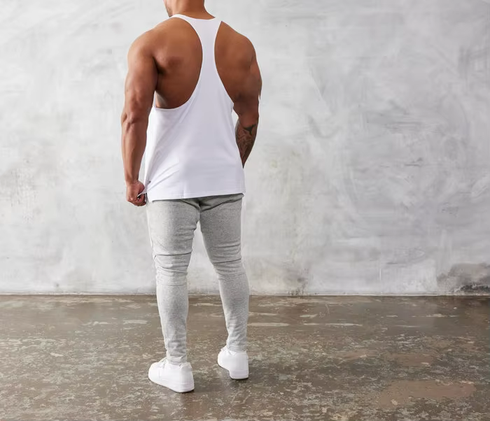 Men's Custom logo Sport Gym tank Top Stringers and Tanks Quick Dry Workout for Sleeveless Men tank Tops