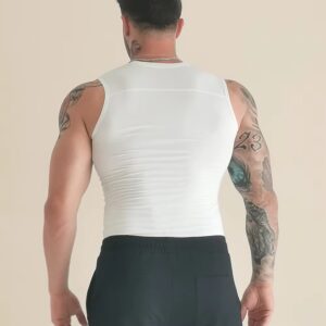 Custom Mens logo Men Gym tank Top  Muscle Sleeveless Running Stringer Fitness Sports Workout Vest for Men