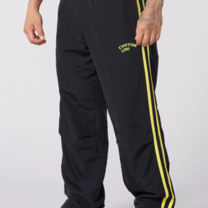 High Quality Custom Men's Gym Joggers Pants Oversize Nylon Sports Casual Straight Sweatpants Canvas Fabric From Manufacturer